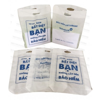Túi vải đột quai xúp hông, đáy